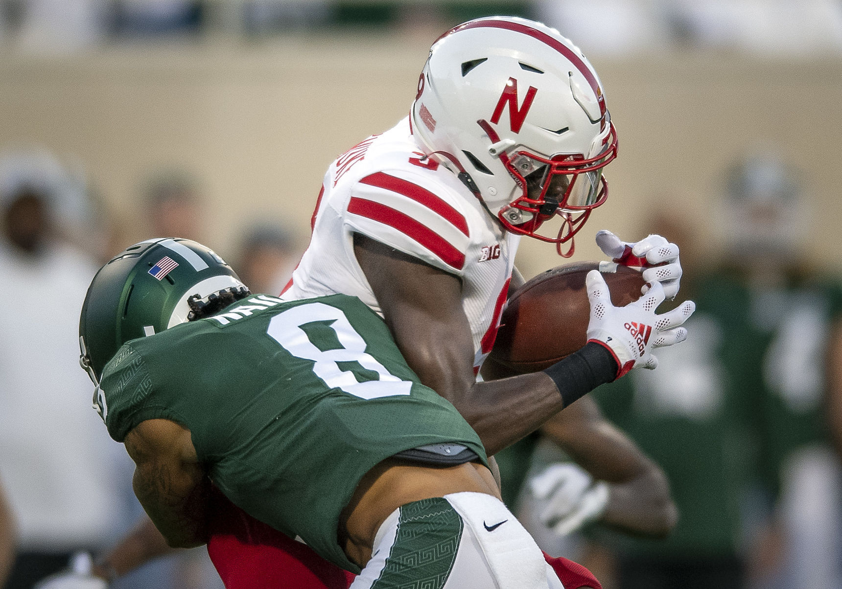 Nebraska vs. Michigan State, 9.25